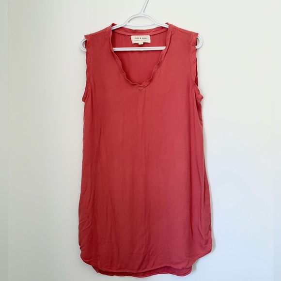 Cloth & Stone Rayon Shift Dress - Picture 1 of 5